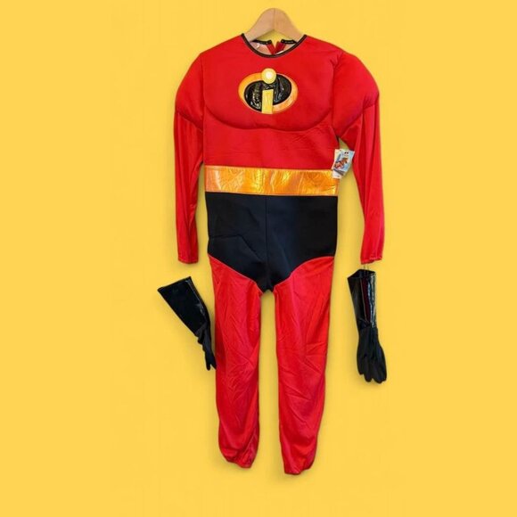 Disney Red and Black Incredibles Kids Costume - Picture 1 of 10